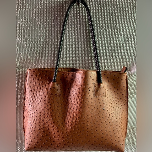 Hand made Handbags - 🦋⏰ bag  de limitación  piel de avestruz 💥💥#AVE💥